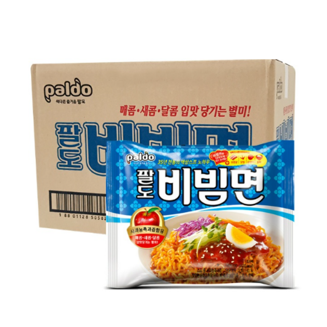 [paldo]ビビン麺130g / 箱買い（20袋）送料無料